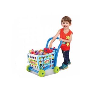 Toy Supermarket Set With Shopping Trolley