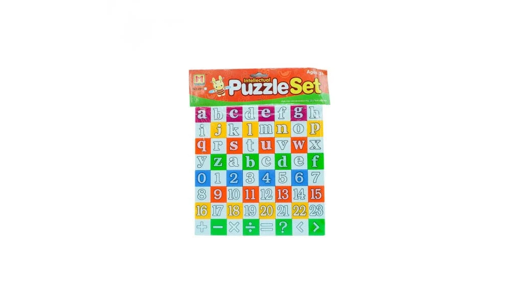 Alphabet Tray Puzzle Set